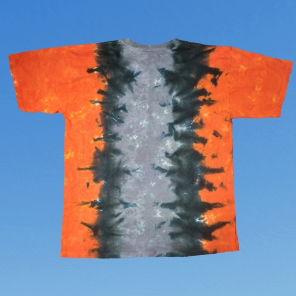 Liquid Blue Alice in Wonderland Cheshire Cat Tie Dye Tshirt Size XL - Picture 2 of 5